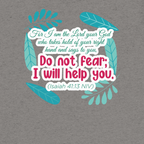 Fear Not: Isaiah 41:13 Tri-Blend