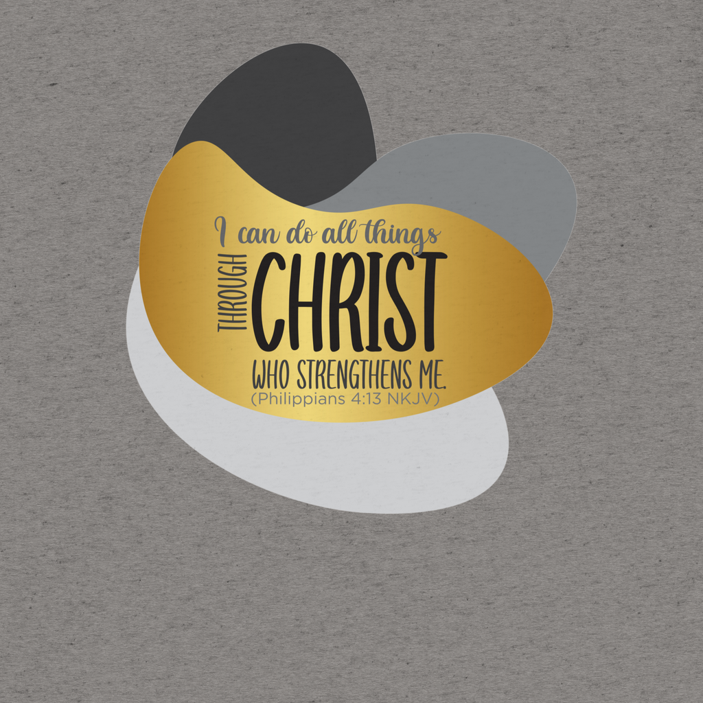 Empowered by Christ: Philippians 4:13 Tri-Blend