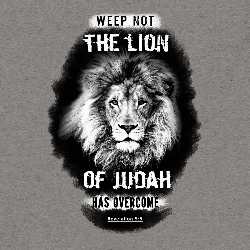 The Lion of Judah: Revelation 5:5 Tri-Blend