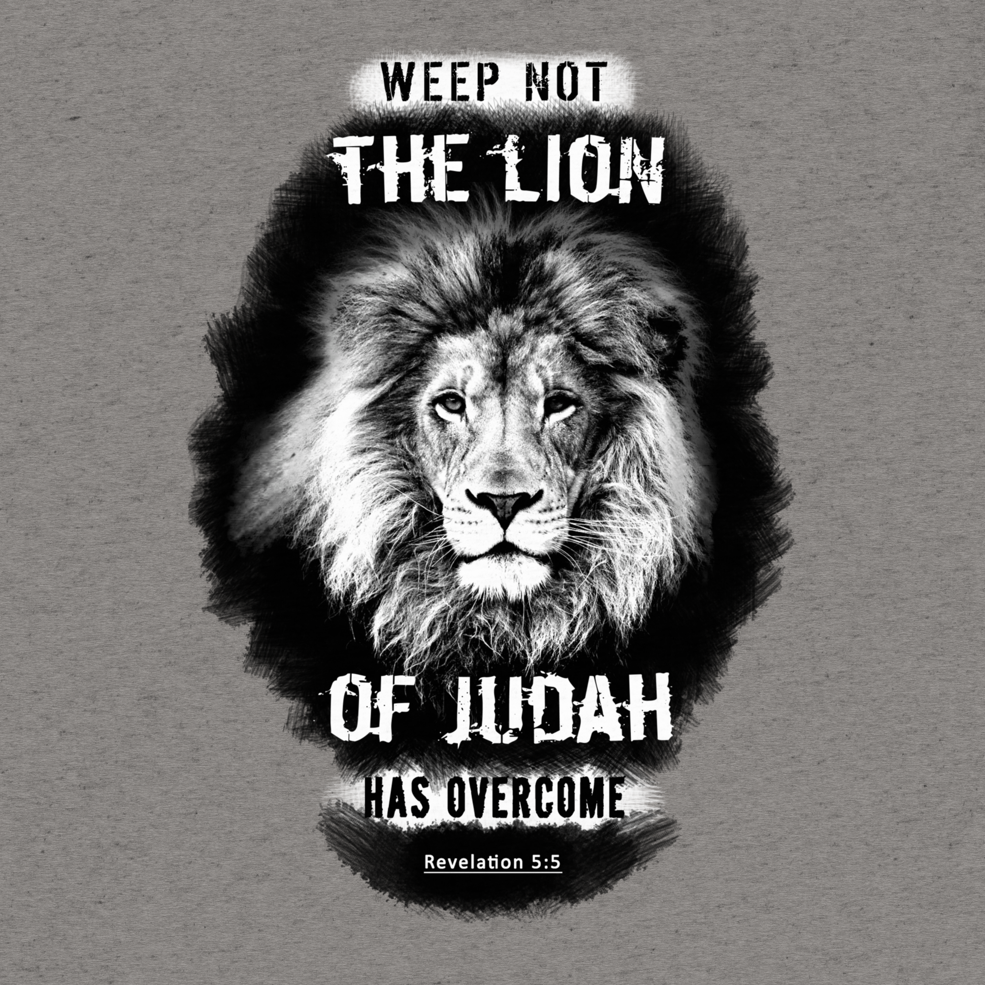 The Lion of Judah: Revelation 5:5 Tri-Blend