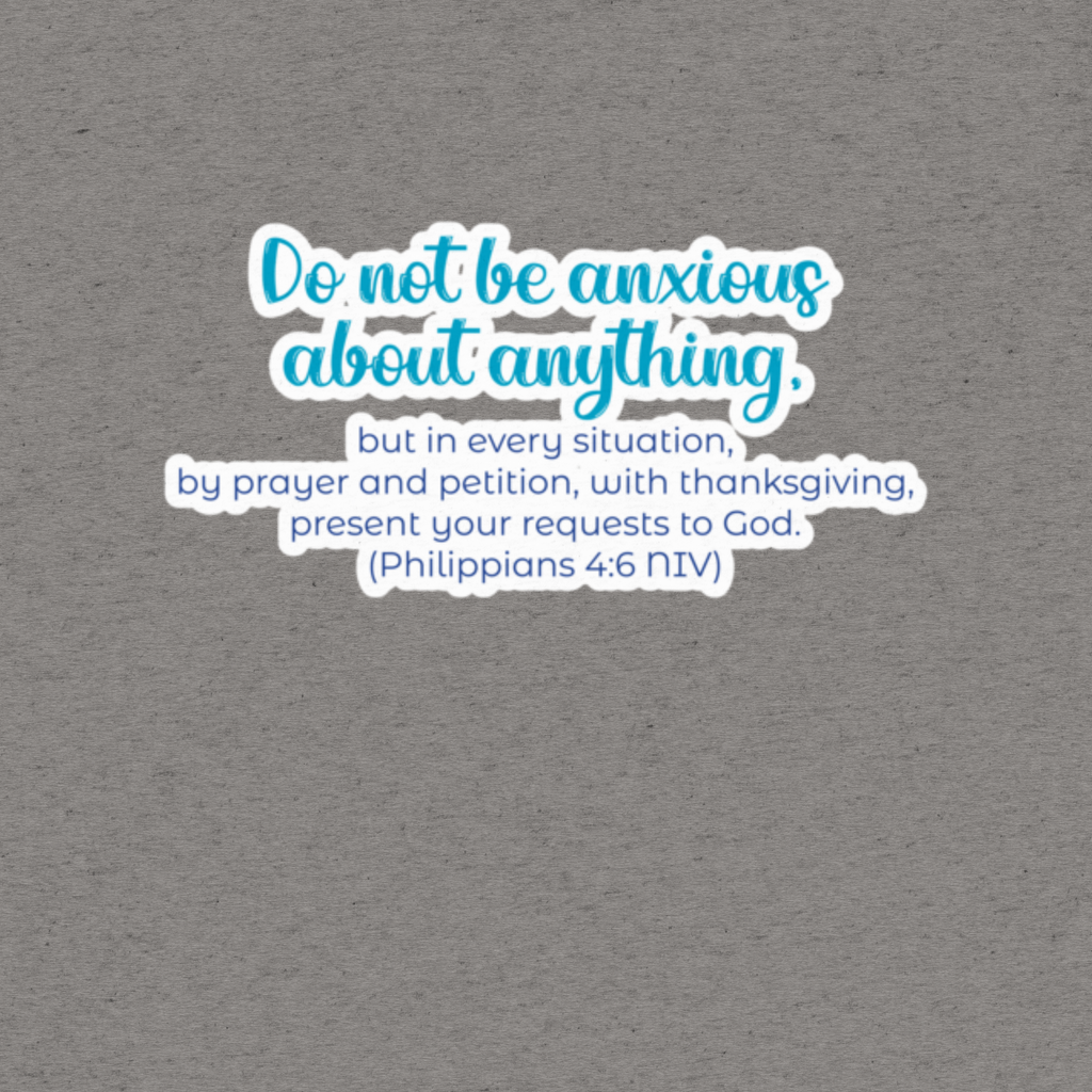 Prayer & Gratitude: Philippians 4:6 Tri-Blend
