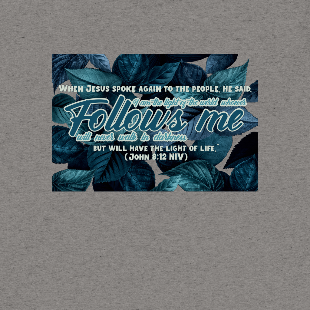 Light Of The World: John 8:12 Tri-Blend