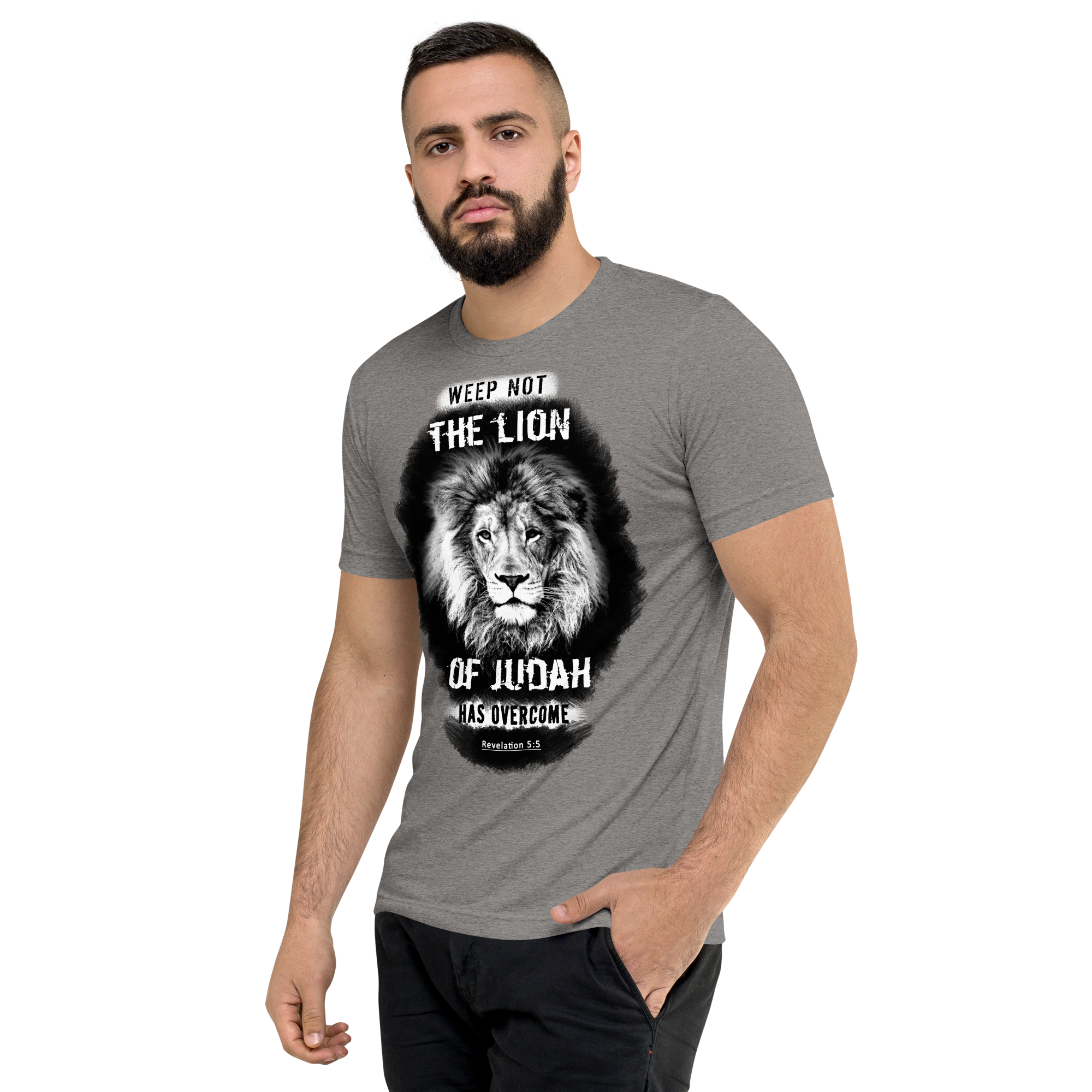 The Lion of Judah: Revelation 5:5 Tri-Blend