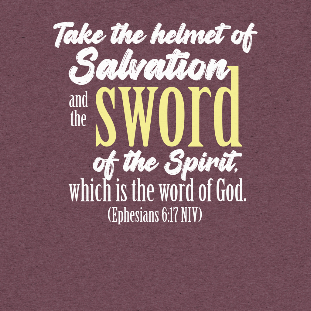 Sword & Salvation: Ephesians 6:17 Tri-Blend