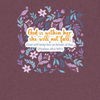 Unshakeable Faith: Psalms 46:5 Tri-Blend
