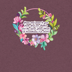 Grace & Peace Blooms: 2 Corinthians 1:2 Tri-Blend