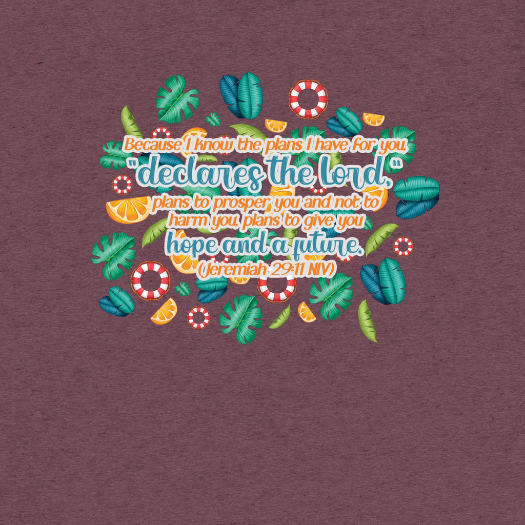 Hope & Future: Jeremiah 29:11 Tri-Blend