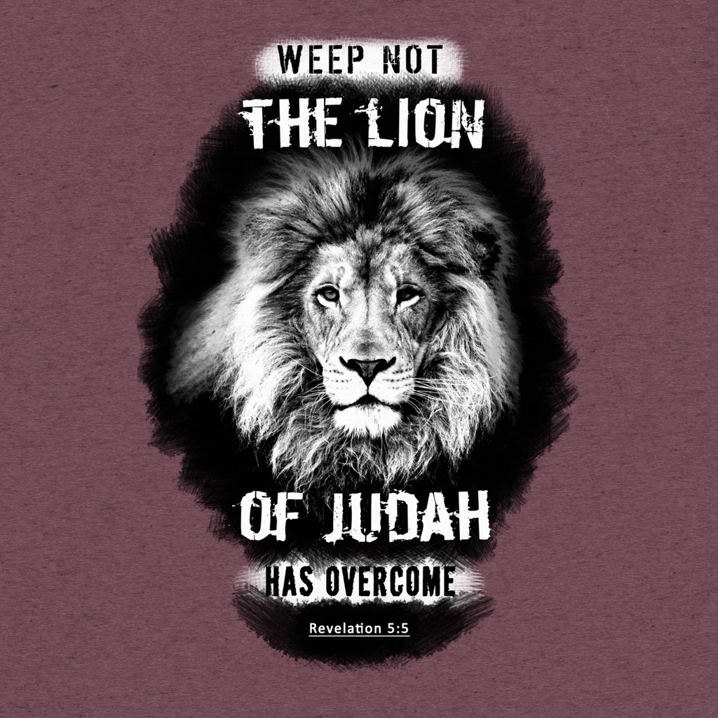 The Lion of Judah: Revelation 5:5 Tri-Blend