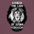The Lion of Judah: Revelation 5:5 Tri-Blend