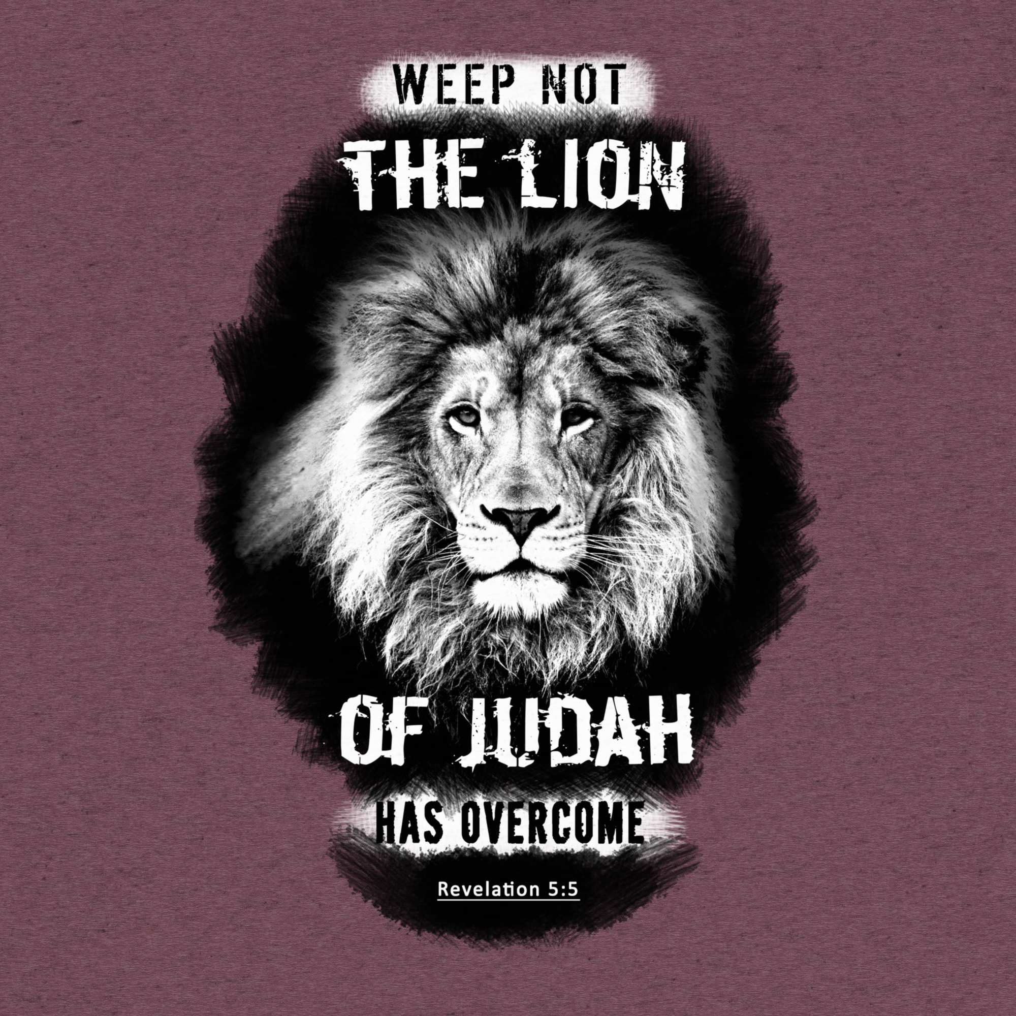 The Lion of Judah: Revelation 5:5 Tri-Blend