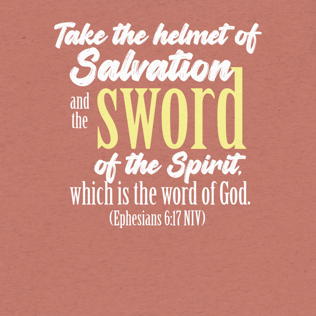 Sword & Salvation: Ephesians 6:17 Tri-Blend