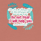 Fear Not: Isaiah 41:13 Tri-Blend