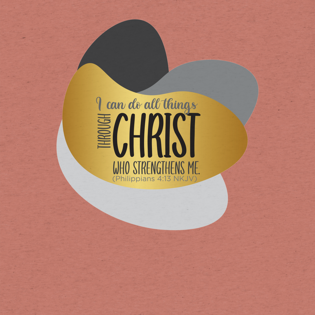 Empowered by Christ: Philippians 4:13 Tri-Blend