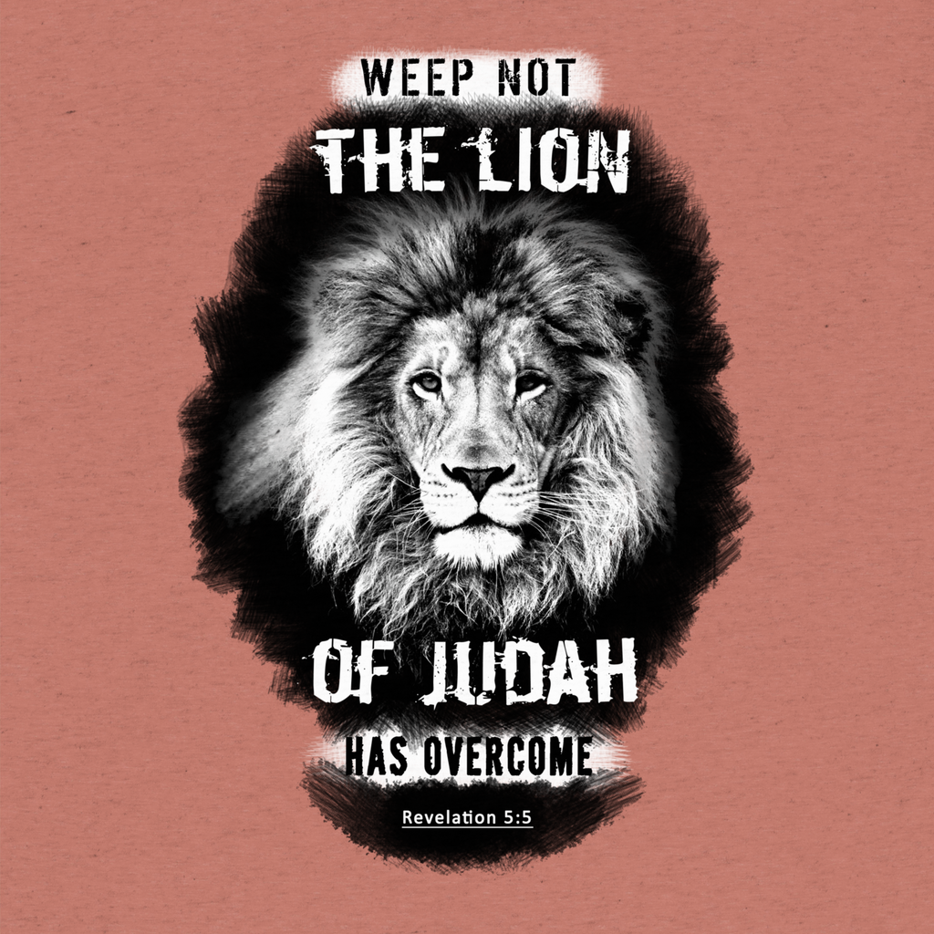 The Lion of Judah: Revelation 5:5 Tri-Blend