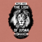 The Lion of Judah: Revelation 5:5 Tri-Blend