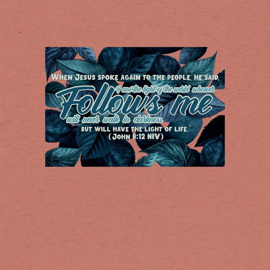 Light Of The World: John 8:12 Tri-Blend
