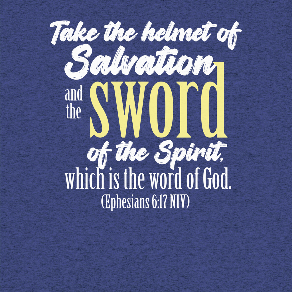 Sword & Salvation: Ephesians 6:17 Tri-Blend