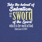 Sword & Salvation: Ephesians 6:17 Tri-Blend