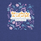 Unshakeable Faith: Psalms 46:5 Tri-Blend