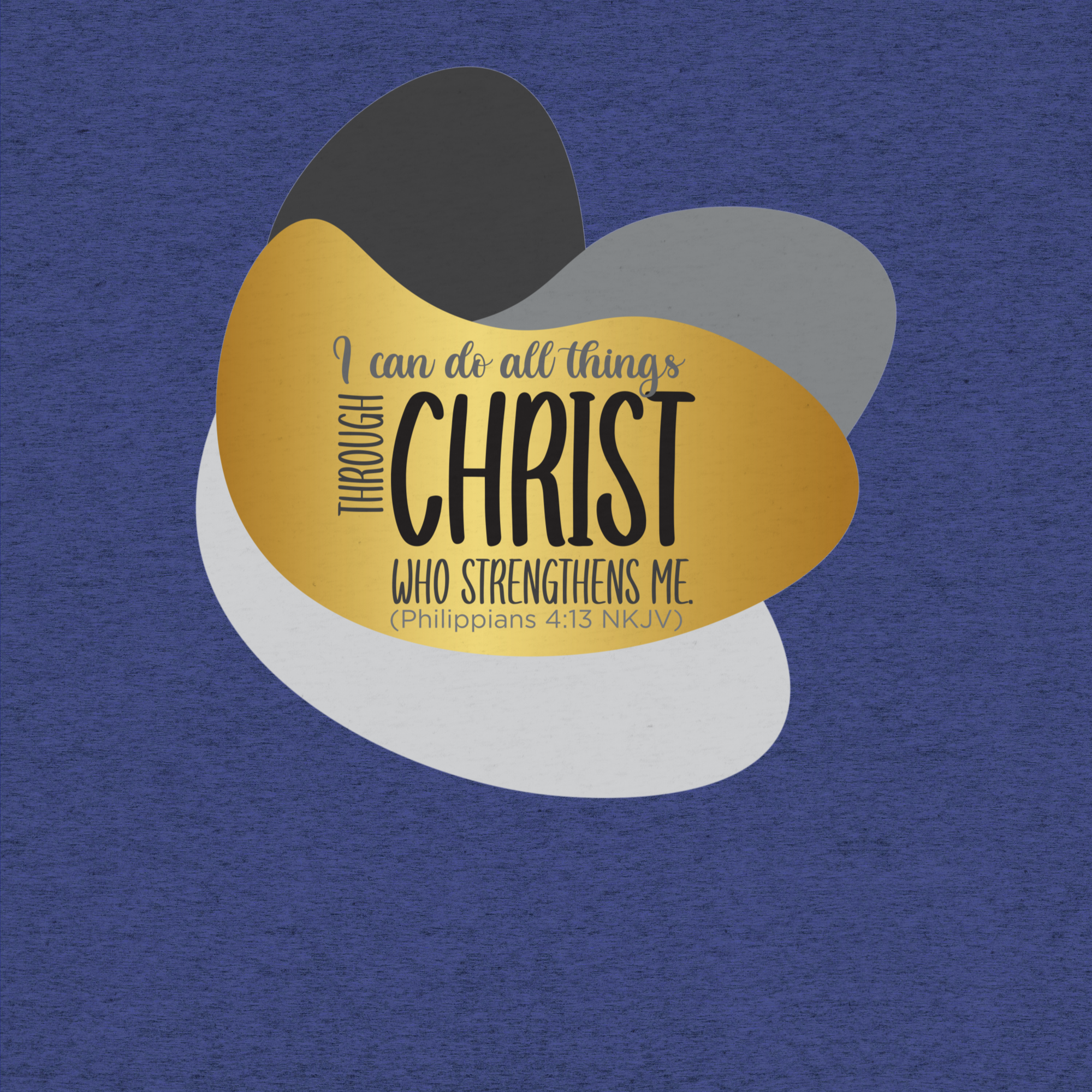 Empowered by Christ: Philippians 4:13 Tri-Blend