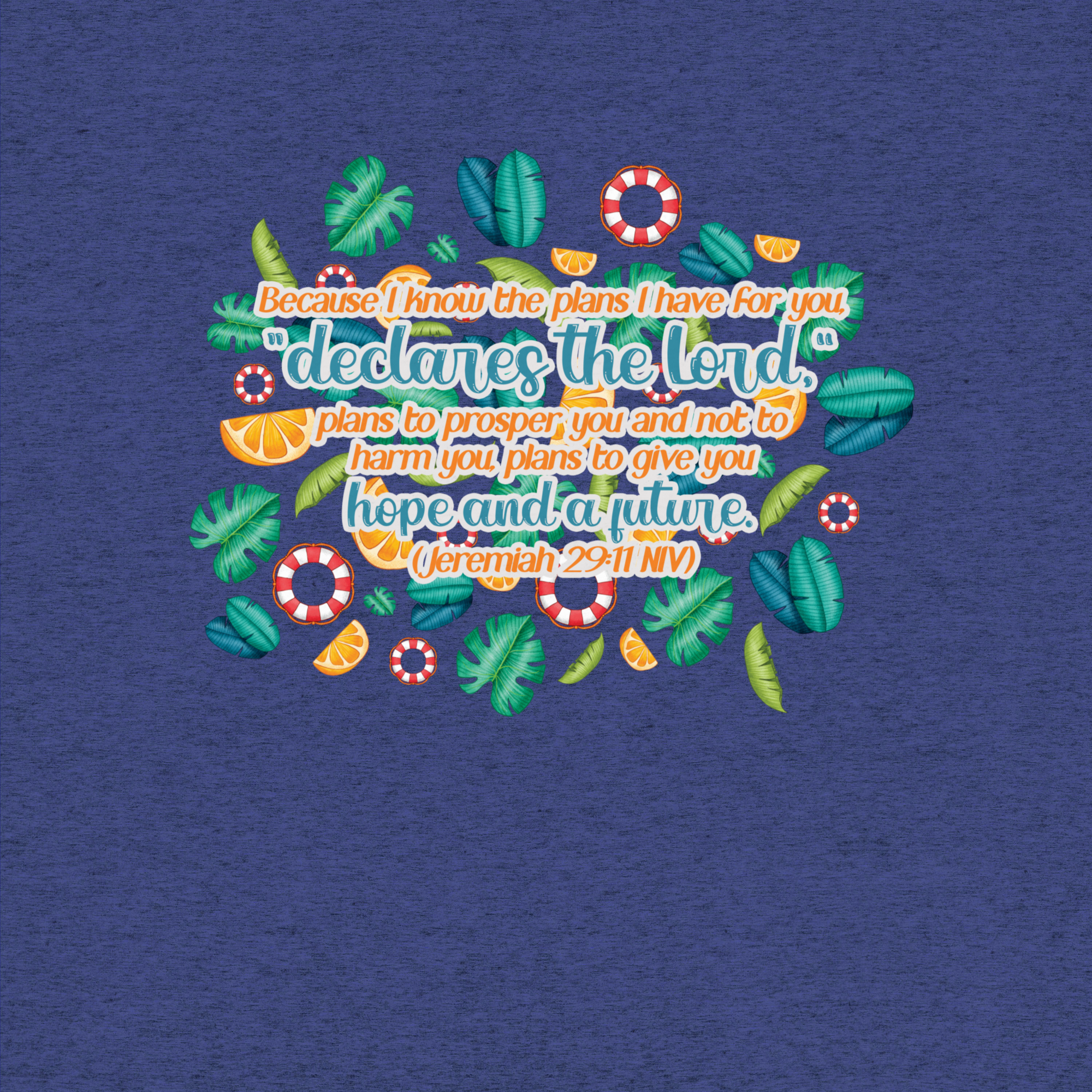 Hope & Future: Jeremiah 29:11 Tri-Blend