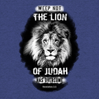 The Lion of Judah: Revelation 5:5 Tri-Blend