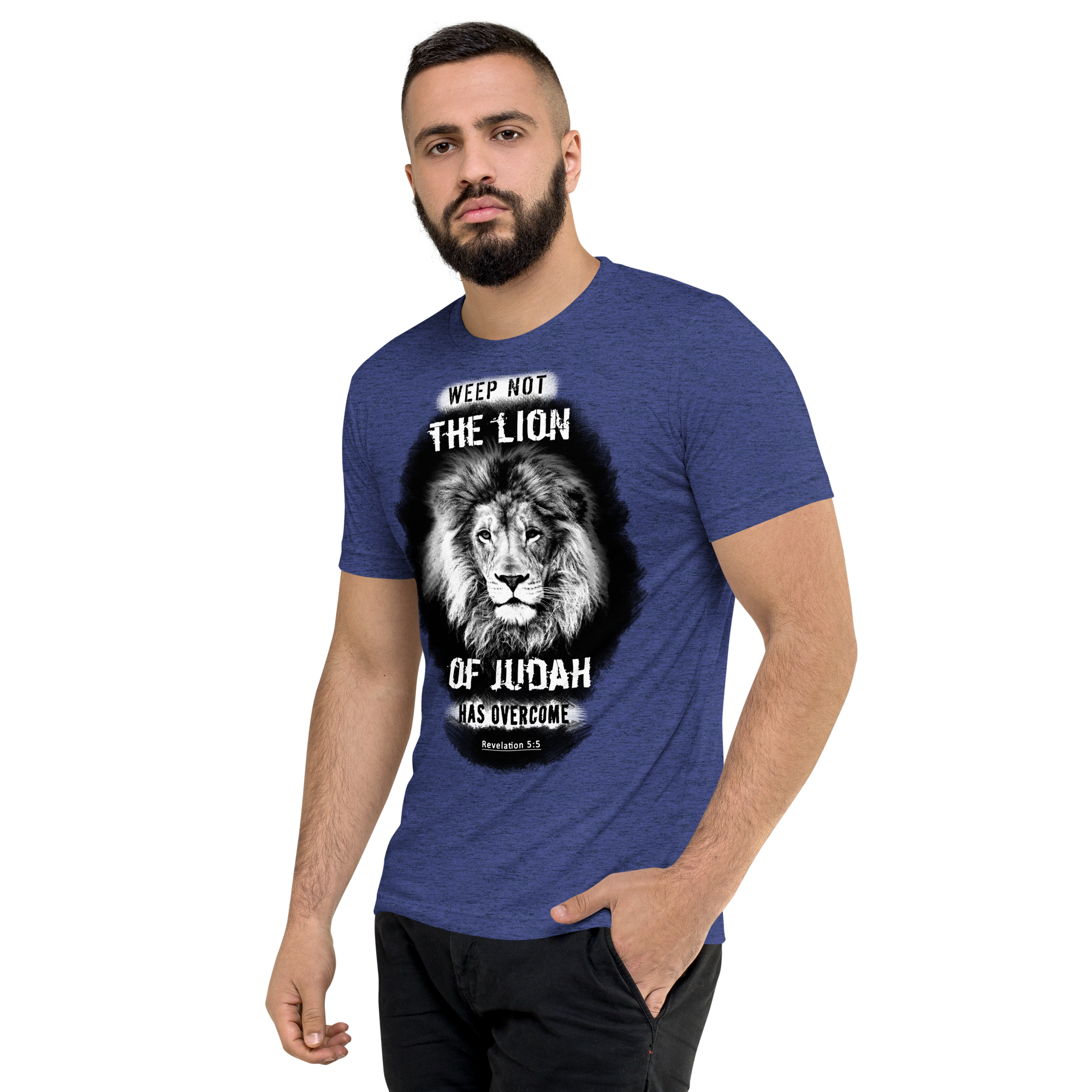 The Lion of Judah: Revelation 5:5 Tri-Blend