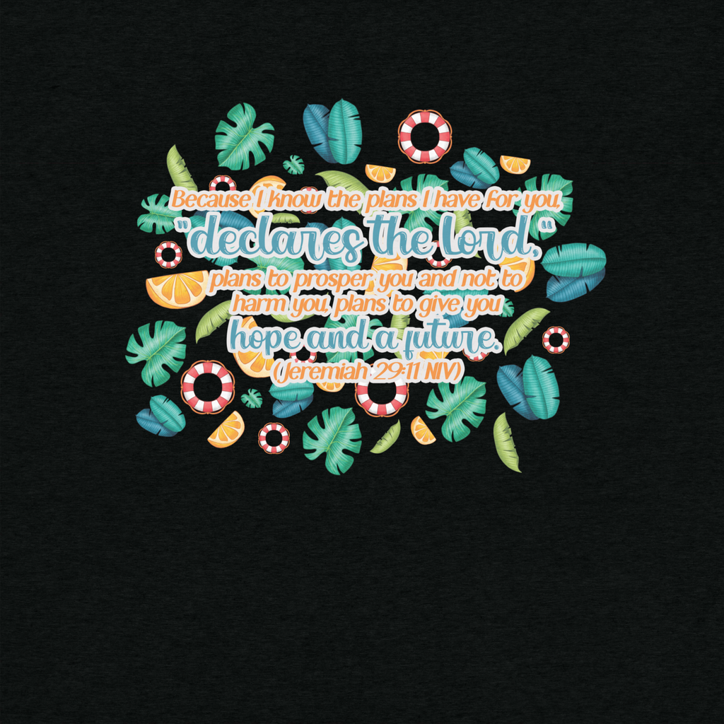 Hope & Future: Jeremiah 29:11 Tri-Blend