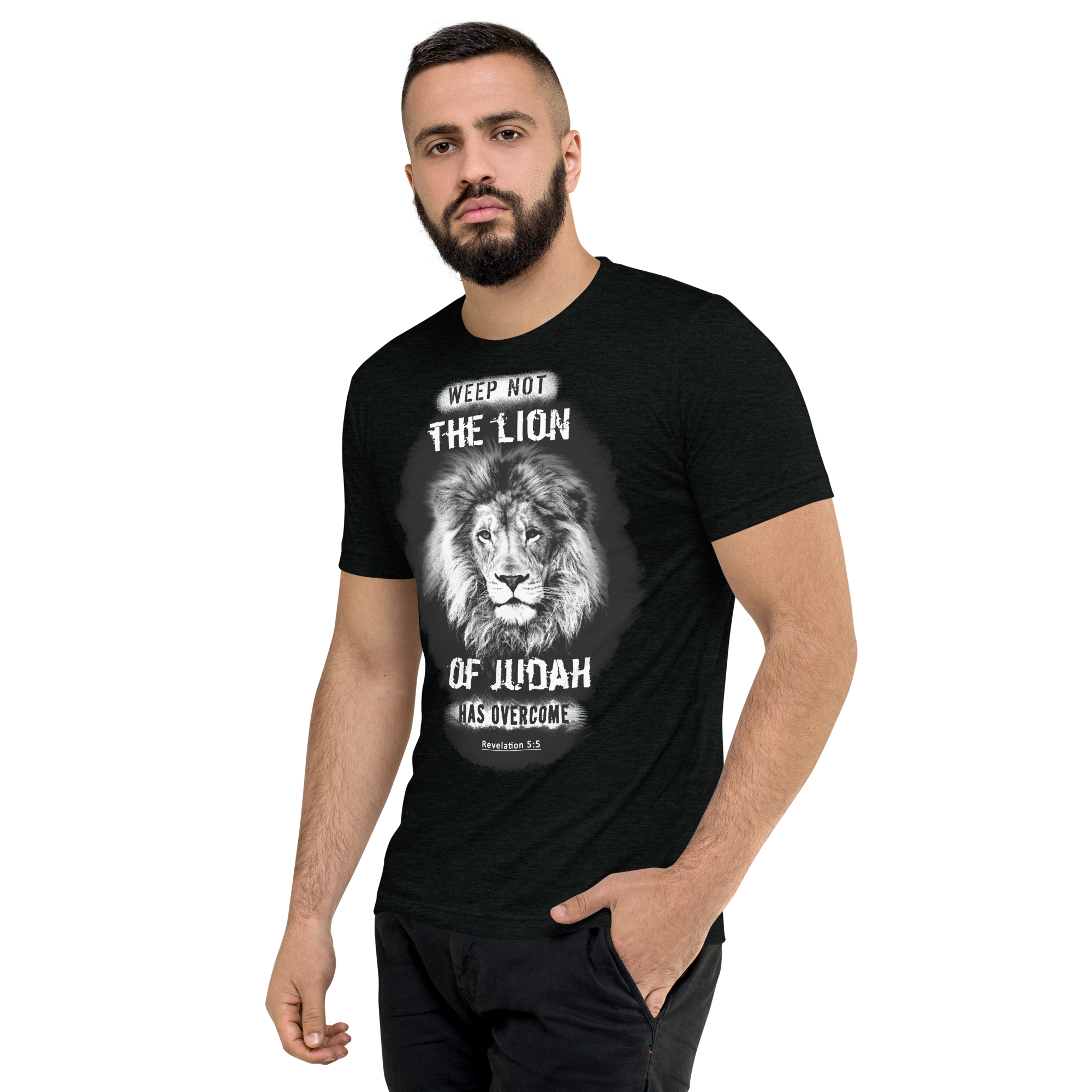 The Lion of Judah: Revelation 5:5 Tri-Blend