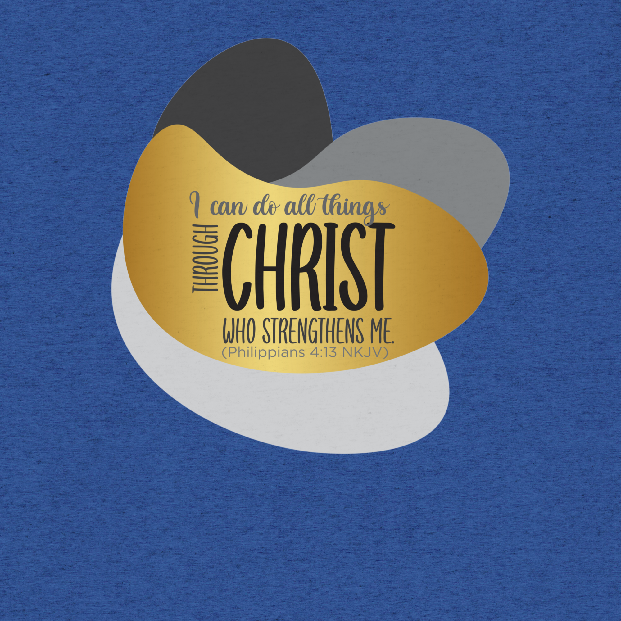 Empowered by Christ: Philippians 4:13 Tri-Blend