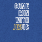Come Run With Jesus Gold Tri-Blend