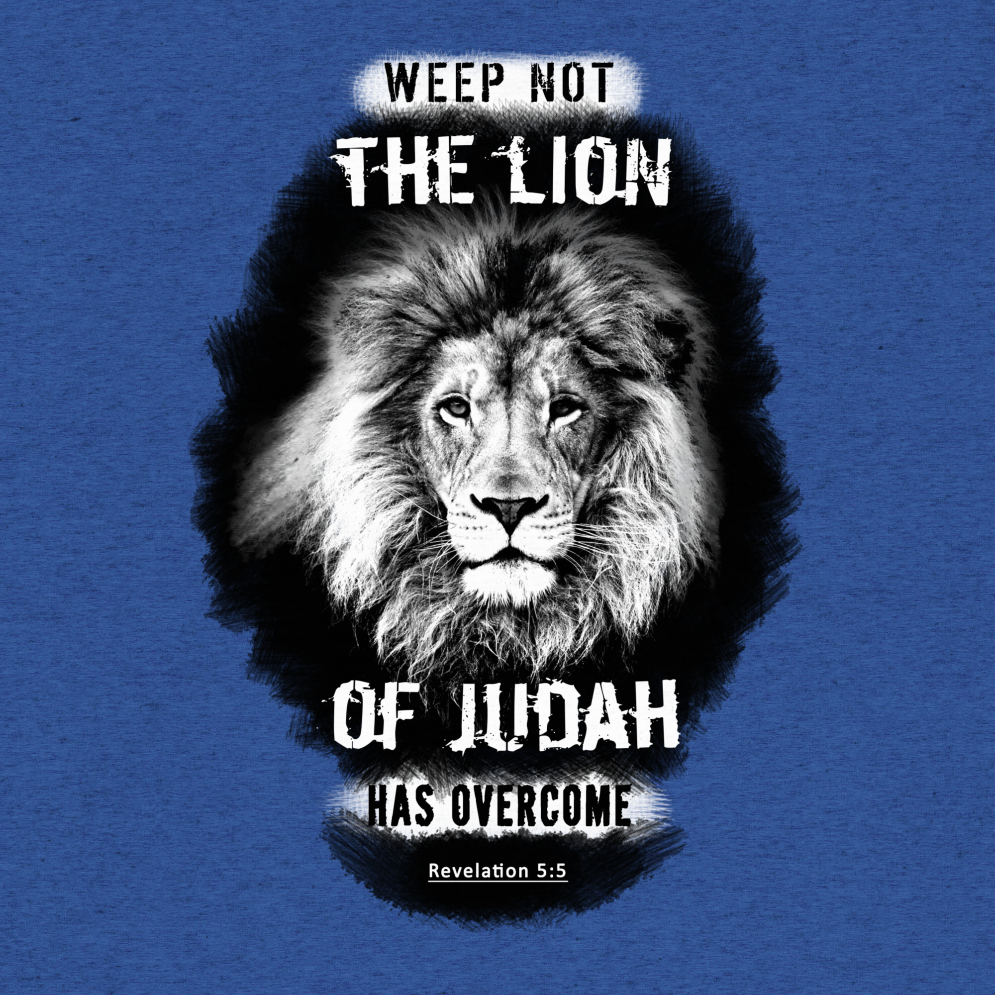 The Lion of Judah: Revelation 5:5 Tri-Blend