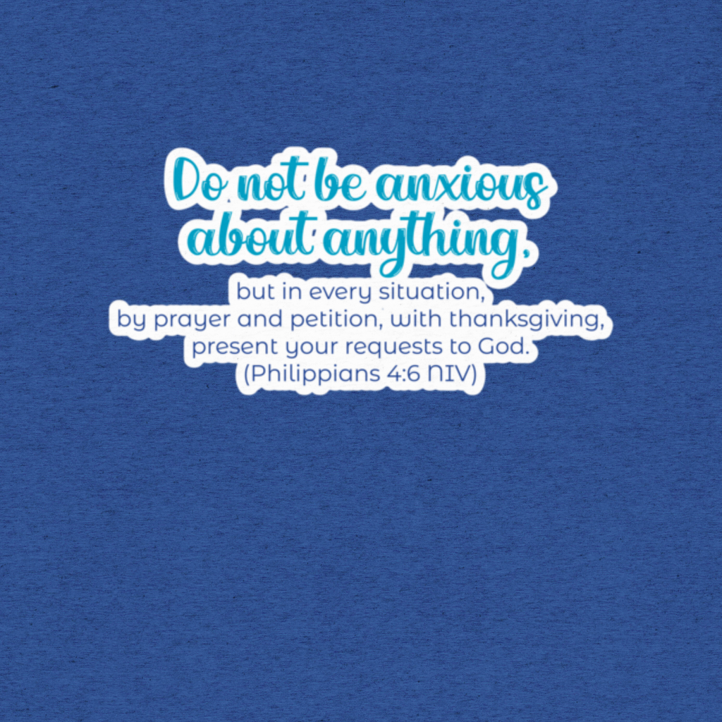 Prayer & Gratitude: Philippians 4:6 Tri-Blend