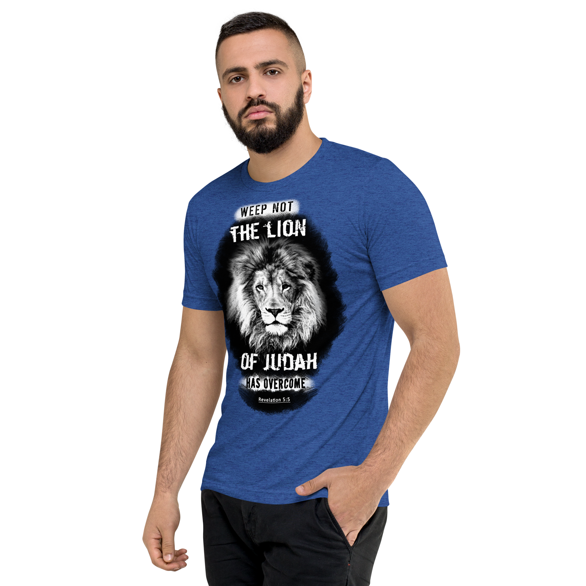 The Lion of Judah: Revelation 5:5 Tri-Blend