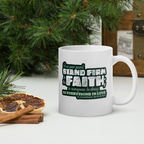Stand Firm in Faith: 1 Corinthians 16:13-14 White Glossy Mug (11 oz / 15 oz / 20 oz)