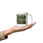 Rejoice in His Love: Zephaniah 3:17 White Glossy Mug (11 oz / 15 oz / 20 oz)