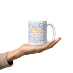 Unshakeable Faith: Psalms 46:5 White Glossy Mug (11 oz / 15 oz / 20 oz)