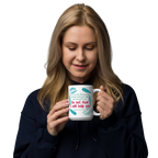 Fear Not: Isaiah 41:13 White Glossy Mug (11 oz / 15 oz / 20 oz)