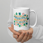 Hope & Future: Jeremiah 29:11 White Glossy Mug (11 oz / 15 oz / 20 oz)