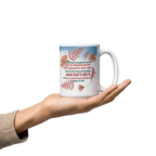 Renewed By The Spirit: Romans 12:2 White Glossy Mug (11 oz / 15 oz / 20 oz)
