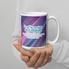 Prayer & Gratitude: Philippians 4:6 White Glossy Mug (11 oz / 15 oz / 20 oz)