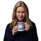 Prayer & Gratitude: Philippians 4:6 White Glossy Mug (11 oz / 15 oz / 20 oz)