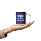 Faith & Hope: Hebrews 11:1 White Glossy Mug (11 oz / 15 oz / 20 oz)
