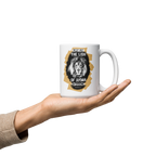 The Lion of Judah: Revelation 5:5 White Glossy Mug (11 oz / 15 oz / 20 oz)