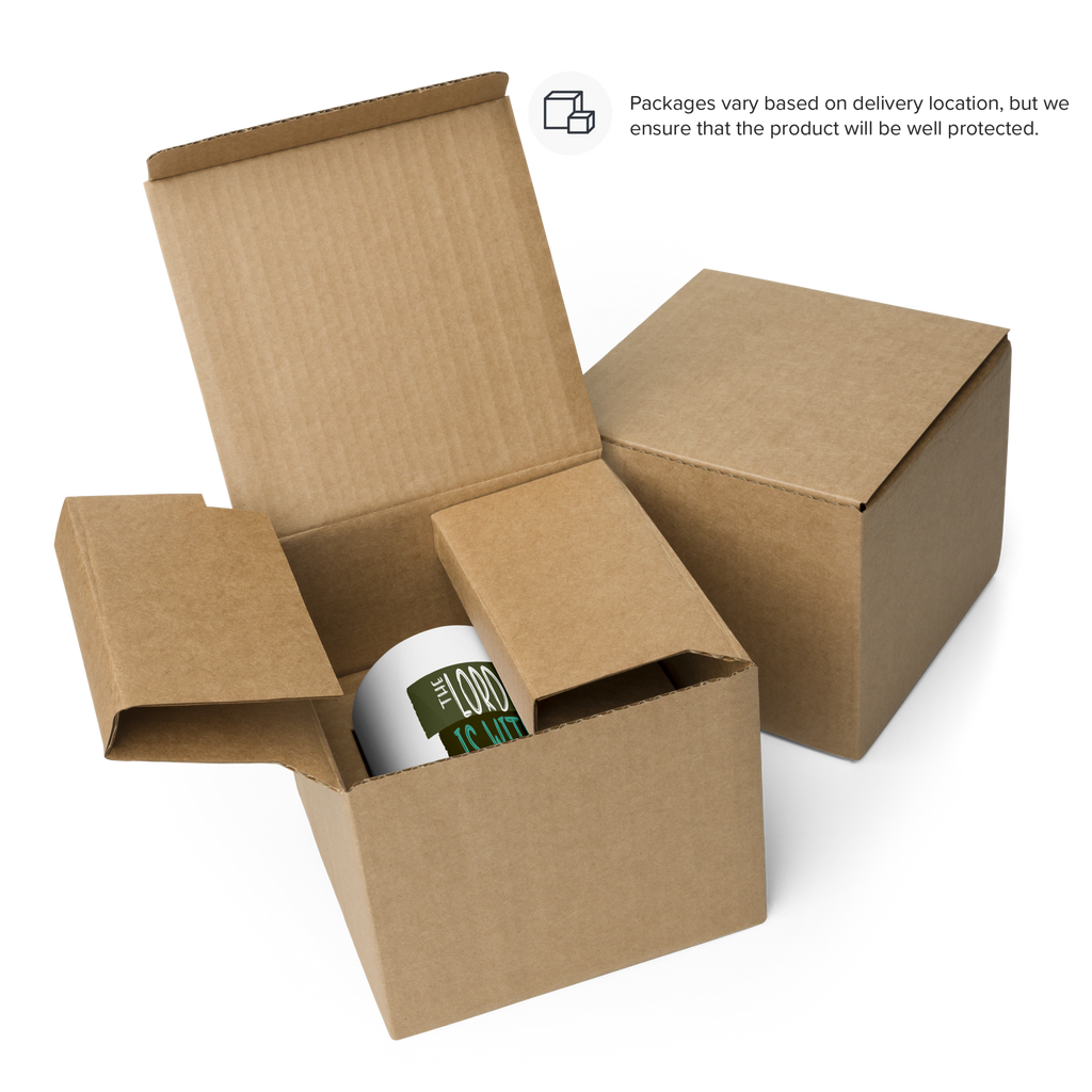 Rejoice in His Love: Zephaniah 3:17 White Glossy Mug (11 oz / 15 oz / 20 oz)