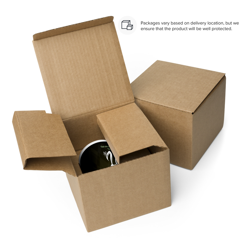 Lion of Judah & Root of David: Revelation 5:5 White Glossy Mug (11 oz / 15 oz / 20 oz)