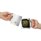 Be Strong & Courageous: Joshua 1:9 White Glossy Mug (11 oz / 15 oz / 20 oz)