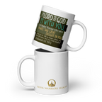 Rejoice in His Love: Zephaniah 3:17 White Glossy Mug (11 oz / 15 oz / 20 oz)