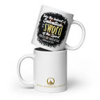 Sword & Salvation: Ephesians 6:17 White Glossy Mug (11 oz / 15 oz / 20 oz)