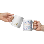 Unshakeable Faith: Psalms 46:5 White Glossy Mug (11 oz / 15 oz / 20 oz)